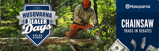 Chainsaw Trade-In Rebates