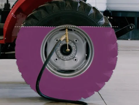 Bulk Rim Guard fill nozzle/meter
